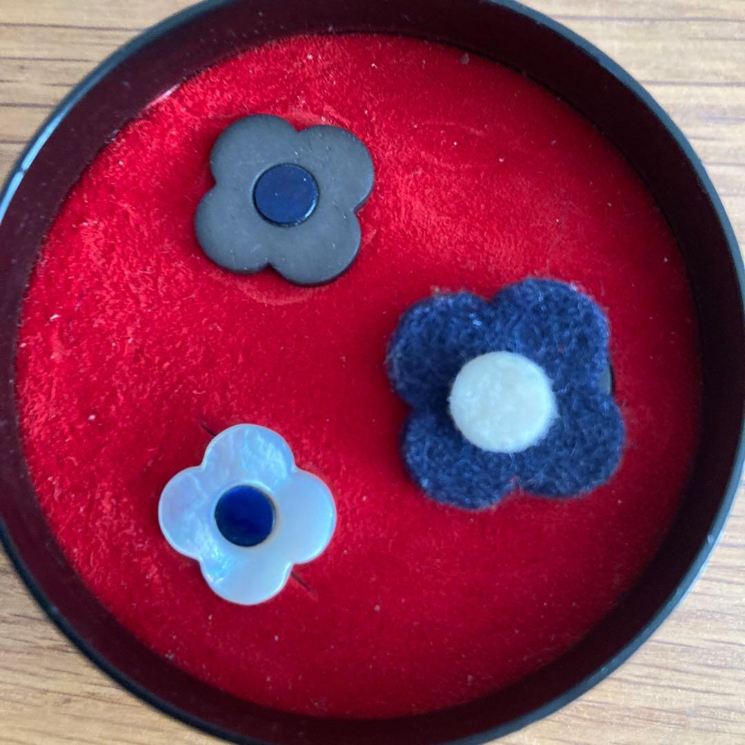 ラルディーニ LARDINI カフスボタン ブートニエール　3個