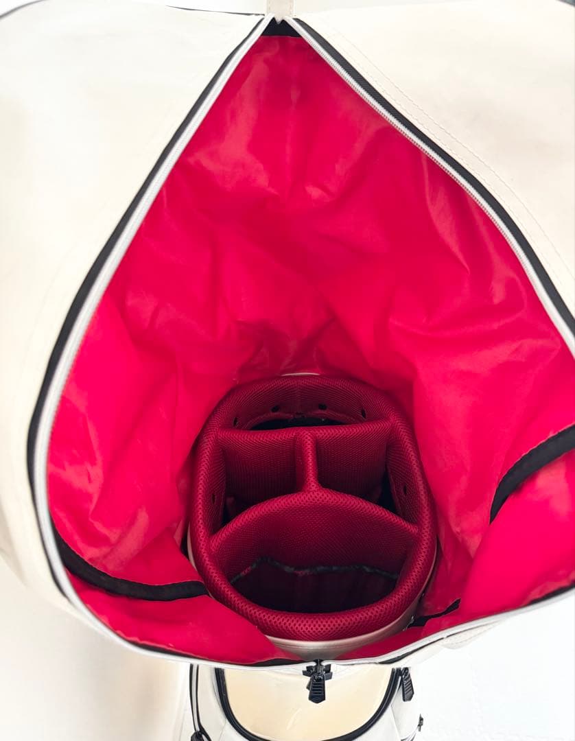 ゴルフバッグ　キャディバッグ　オークリー　ホワイト