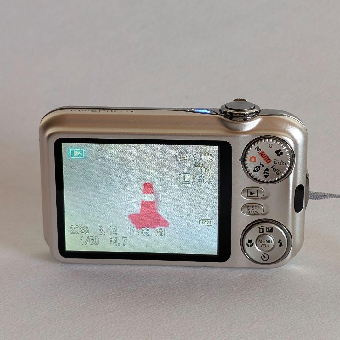 動作確認済　 FUJIFILM FINEPIX JX J400 純正充電器付き
