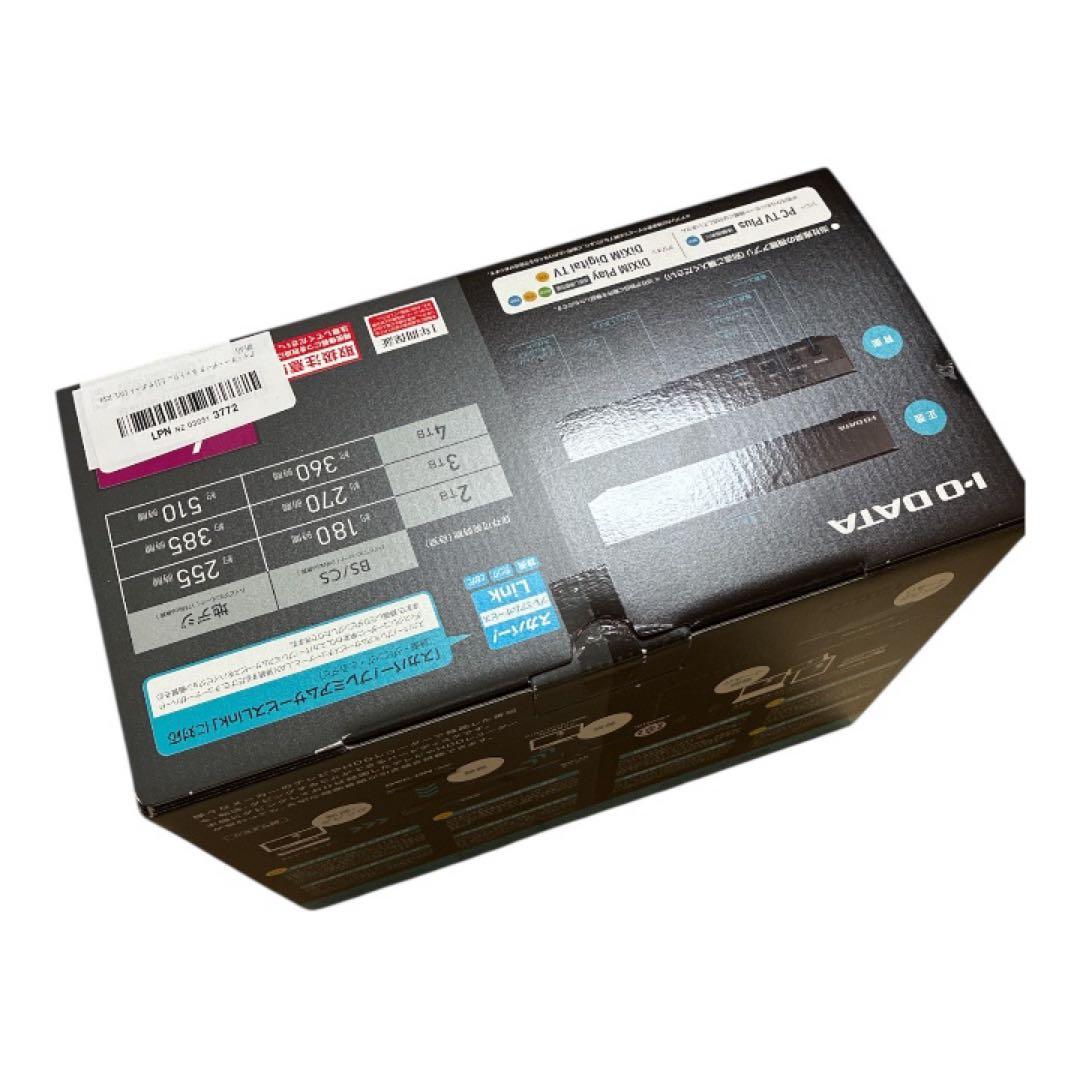 【開封のみ】I・O DATAハイビジョンレコーディングHDD HVL-RS4