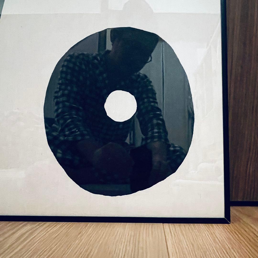 額装付き 柚木沙弥郎 日本民藝館 「隅」限定ポスター