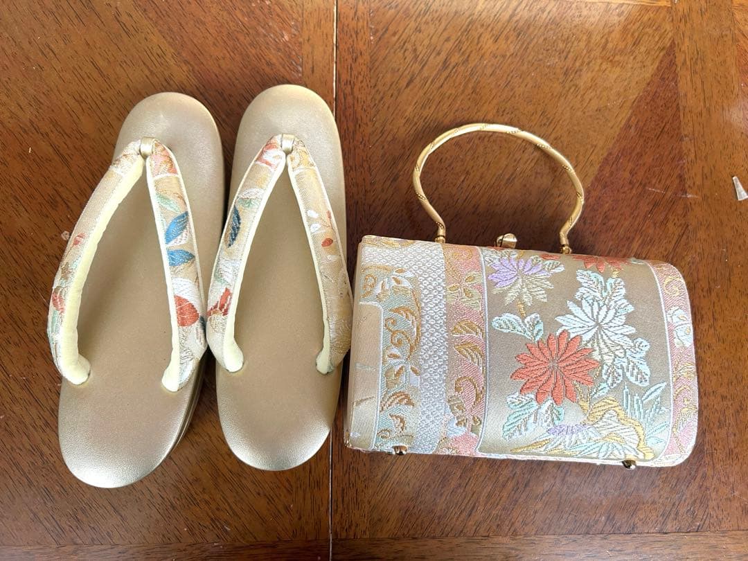 和装用バッグと下駄セット