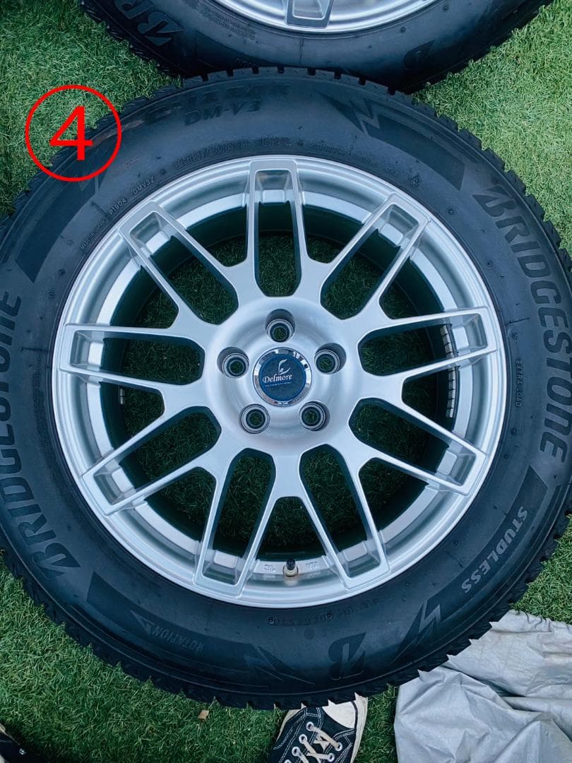 アルミホイール＆ブリヂストン 18インチ スタッドレスタイヤセット　レクサスNX