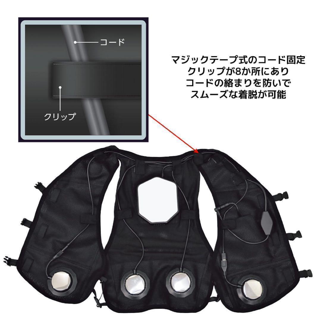 ワークマン　ウィンドコアアイス×ヒーターペルチェベストPRO2　786