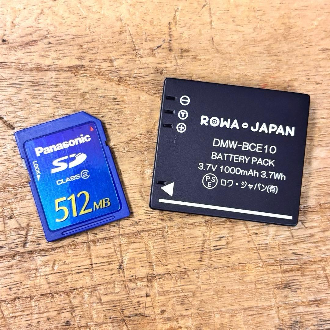 稼働品 パナソニック LUMIX DMC-FS3 コンデジ LEICAレンズ