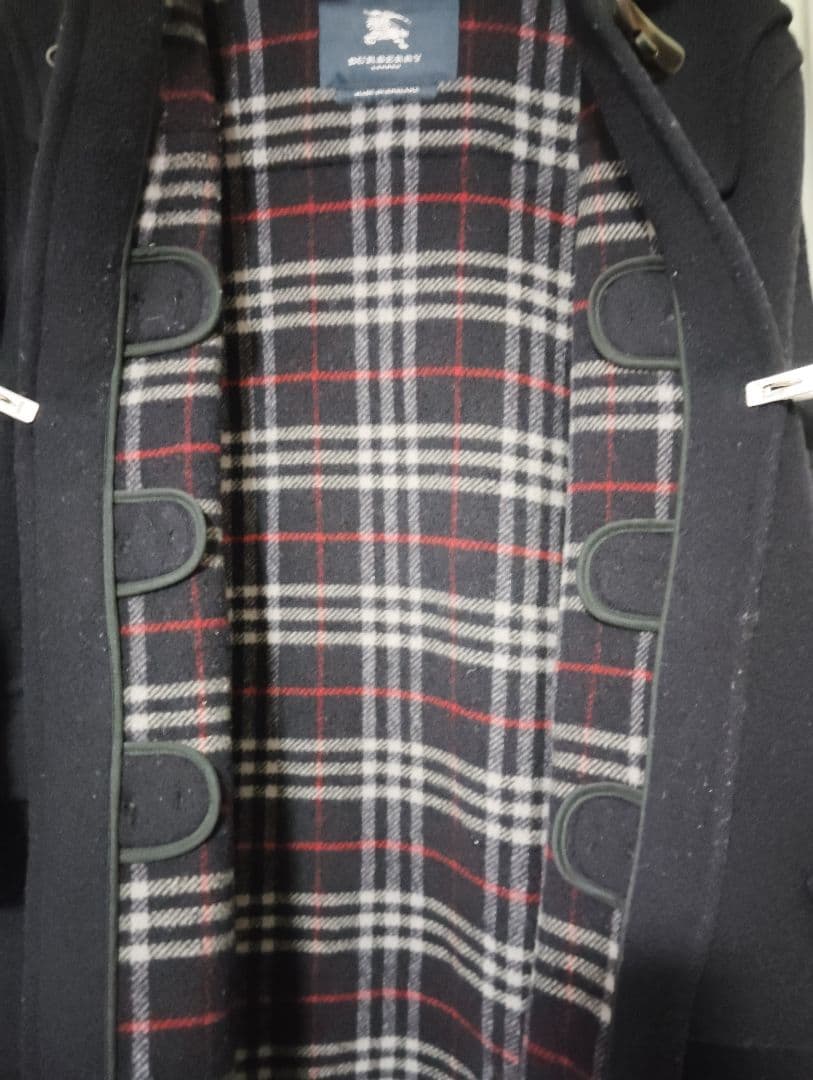 BURBERRYネイビー ダッフルコート
