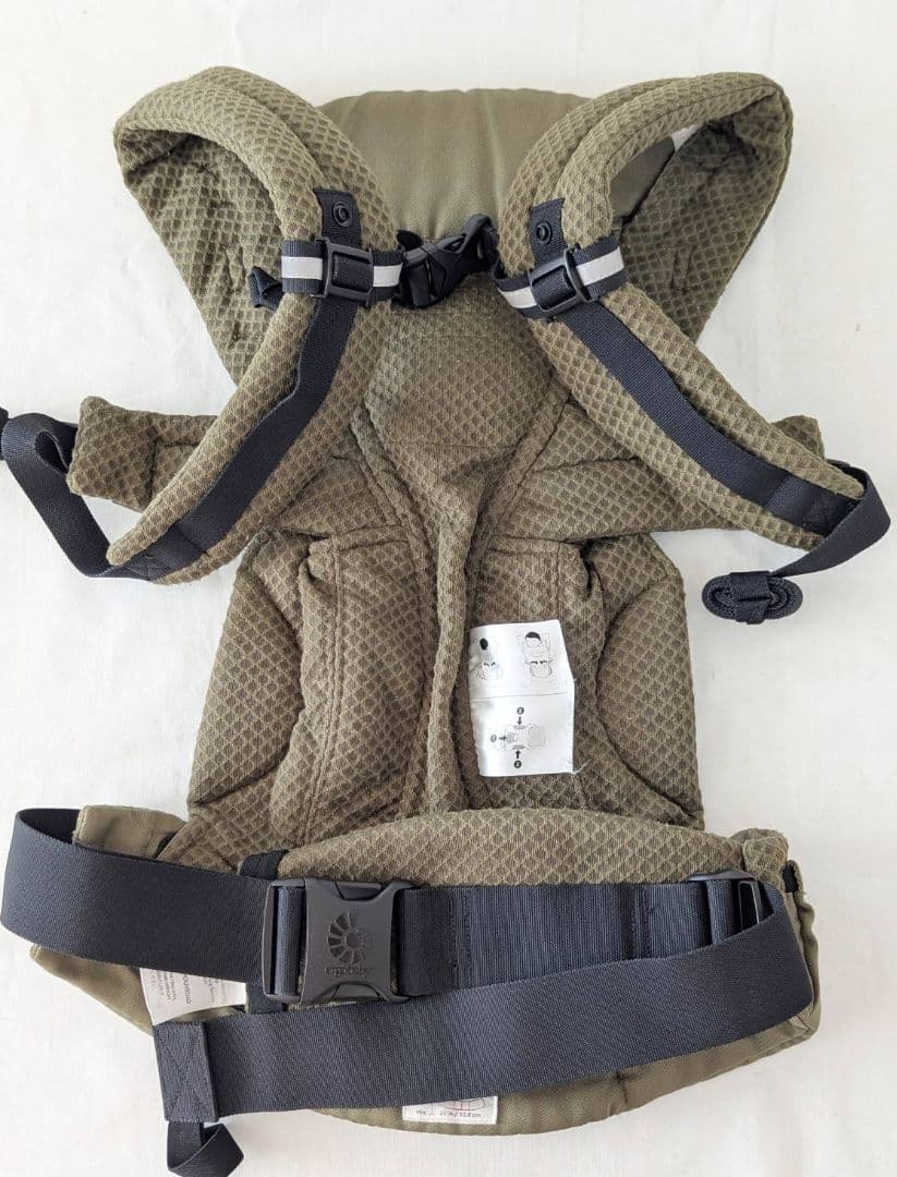 【ドル】エルゴベビー ベビーキャリア オムニブリーズ カーキ オリーブ
