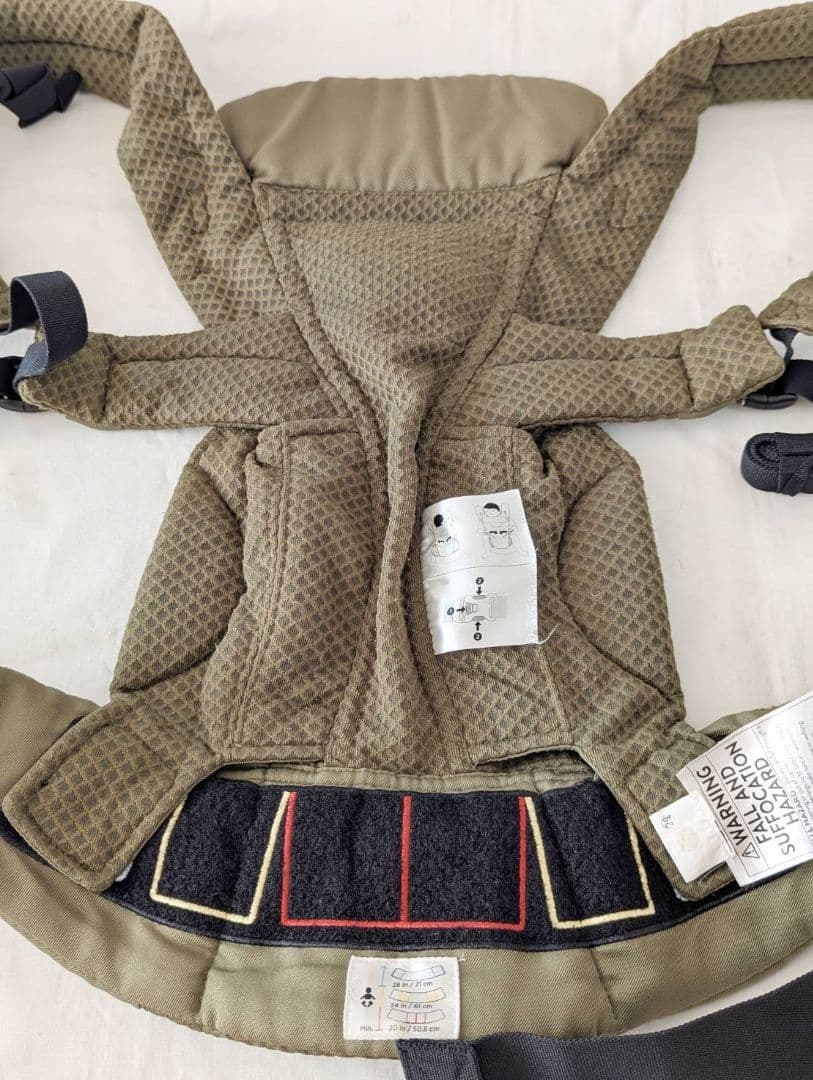 【ドル】エルゴベビー ベビーキャリア オムニブリーズ カーキ オリーブ