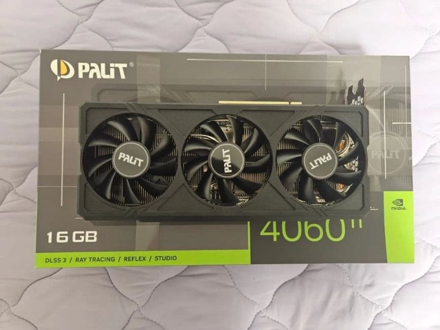 グラフィックボード・グラボ・ビデオカード PALIT Jetstream GeForce RTX 4060 Ti 16GB