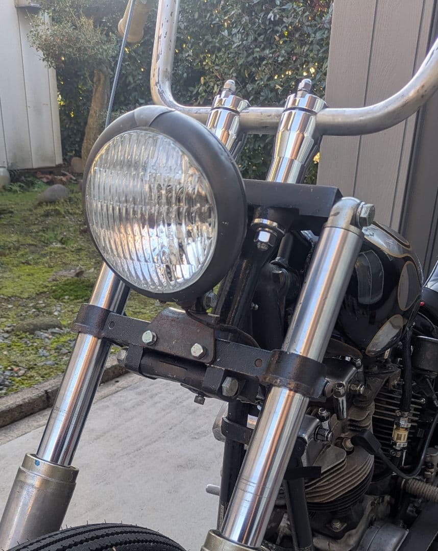 ハーレー アジャスタブル フォーク 41mm ビンテージ サービカー レプリカ