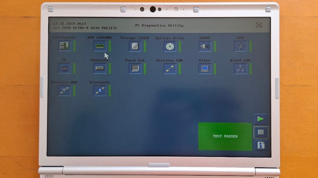 PanasonicレッツノートCFSV8DVDMulti CF-SV8SFKVS