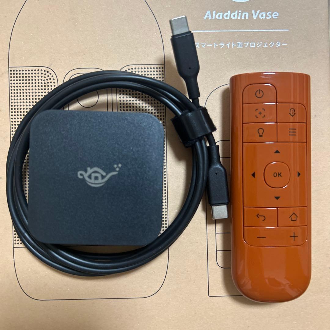 Aladdin Vase オレンジ プロジェクター本体