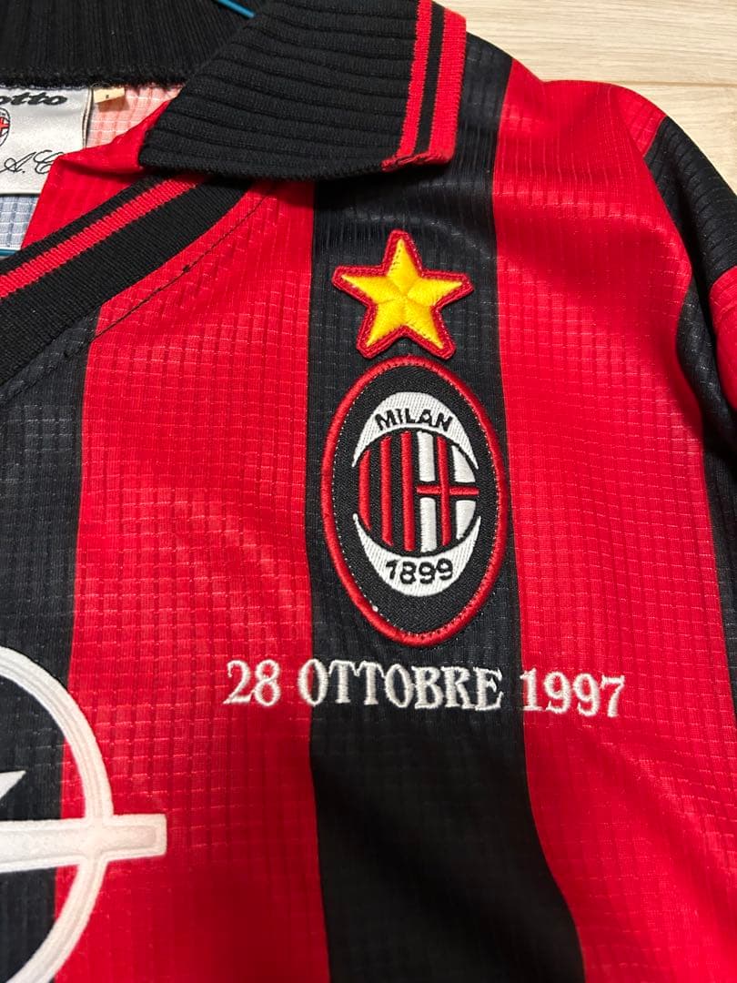 レア！ミラン　バレージ選手引退試合　ユニフォーム　当時物　正規品