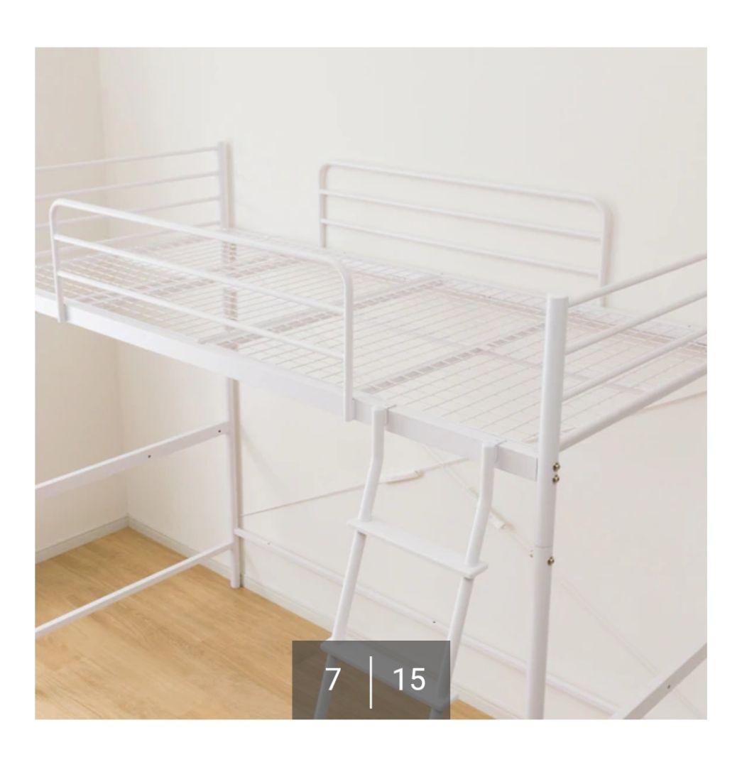 【直接引渡し限定】ニトリ スチールハイベッド HB02 WH