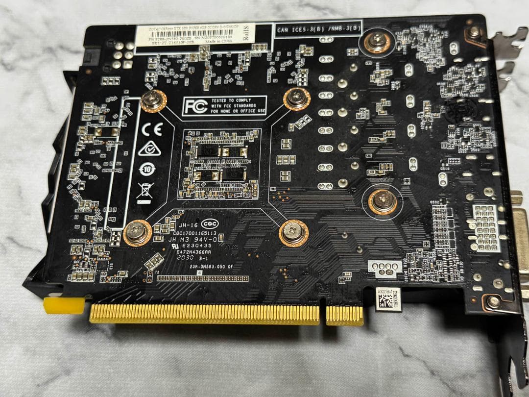 グラフィックボード・グラボ・ビデオカード GeForce GTX 1650 SUPER ZOTAC