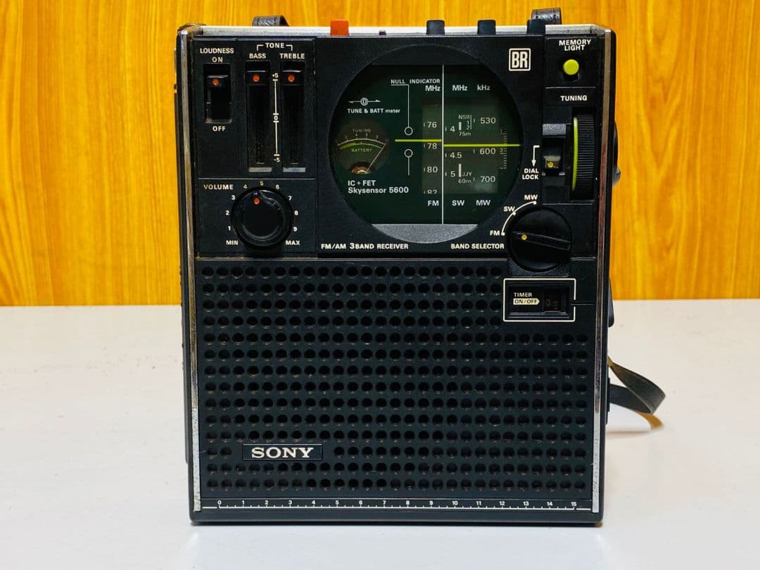 SONY CF-5600 AM/FM 3 band レシバ―