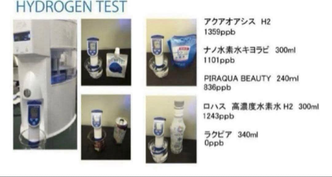新品　アクアオアシス　H2 水素水生成器　水素水生成器　レッド　赤　送料無料