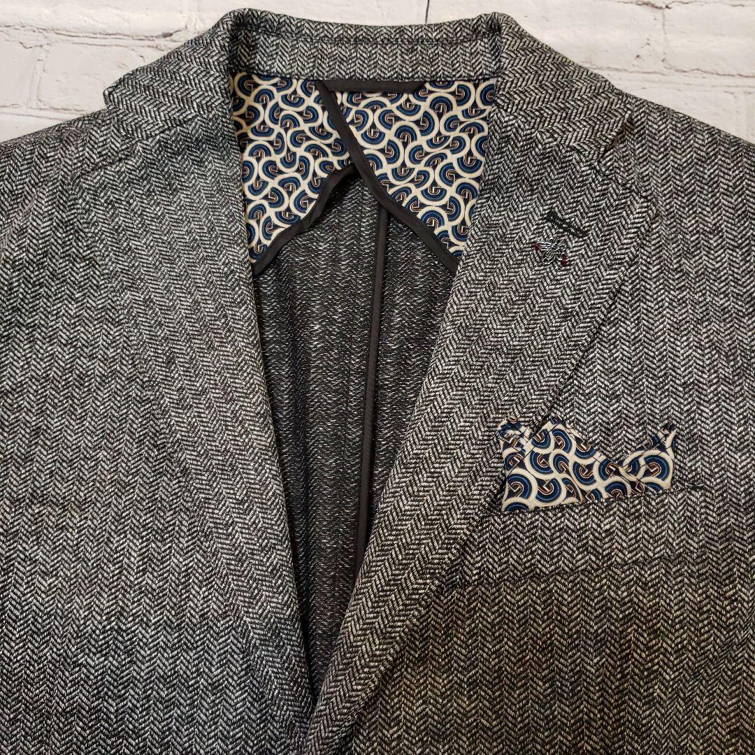 proudia G-STAGE ヘリンボーン ストレッチ スーツ 新品 L