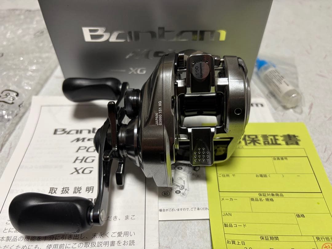 シマノ　18バンタム MGL XG LEFT 美品