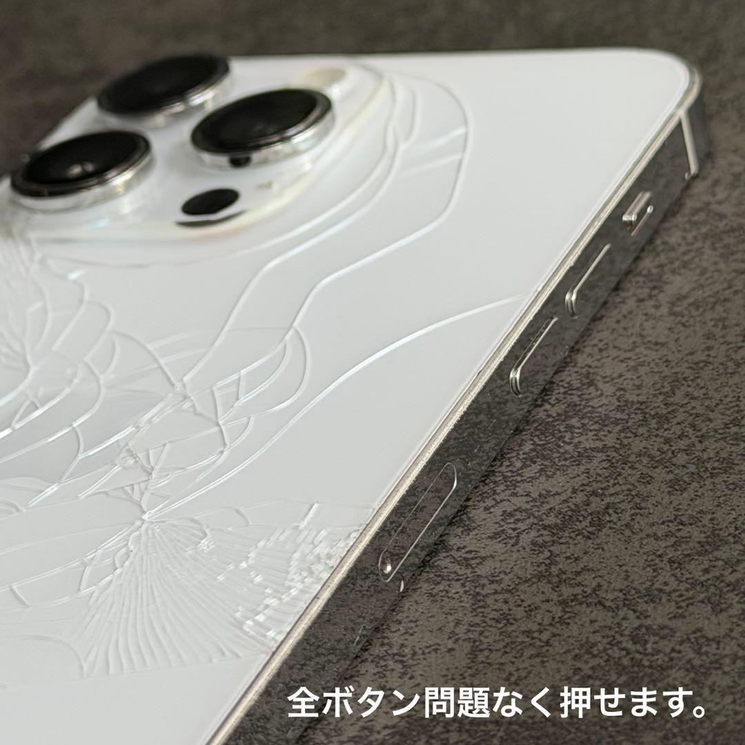 【背面割れあり】iPhone 14ProMax 256GB 本体 ランクC