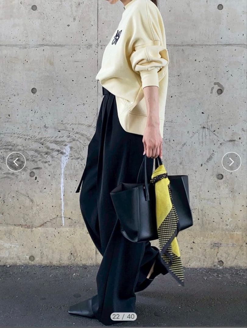 【WEB限定】Mila owen ビッグトレーナー