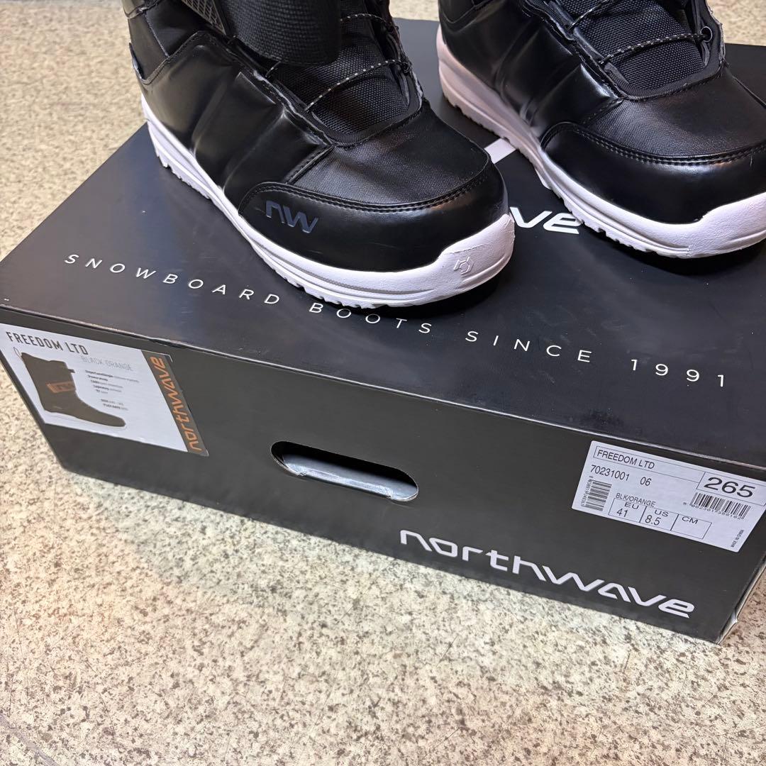 美品 north wave freedom ltd 26.5cm