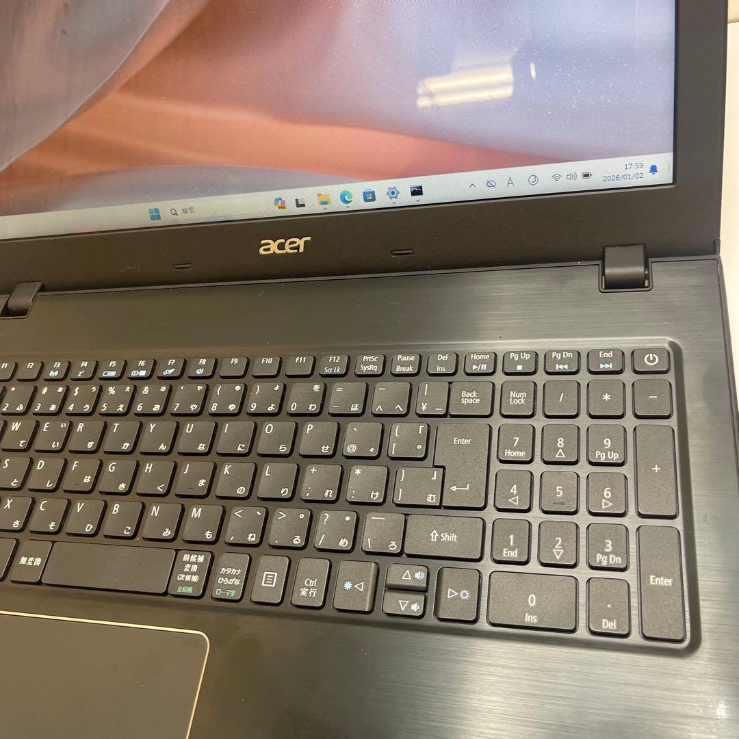 Windowsノート本体 #716 Acer Aspire E5-576 i5-7200U 8GB 256