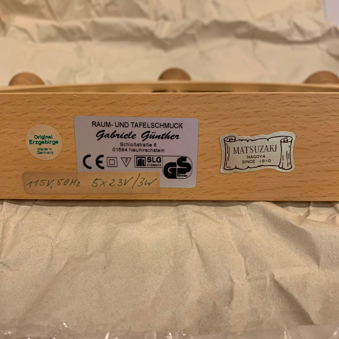 ドイツ製　クリスマス　キャンドルアーチ　希少　木製