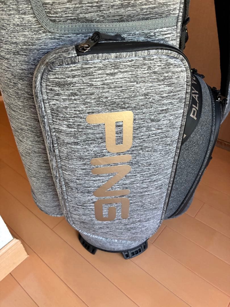 PING ゴルフキャディバッグ グレー