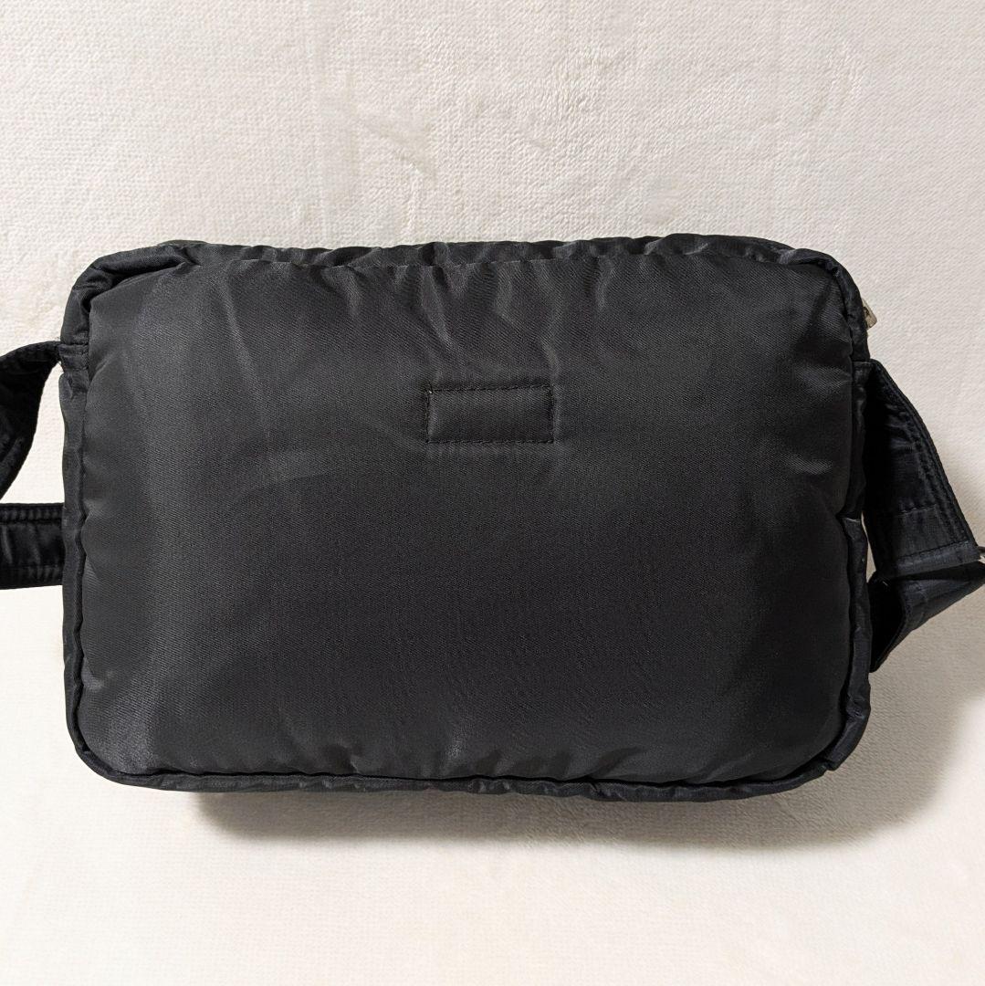 ポーター タンカー ショルダーバッグ 2層 黒 PORTER TANKER