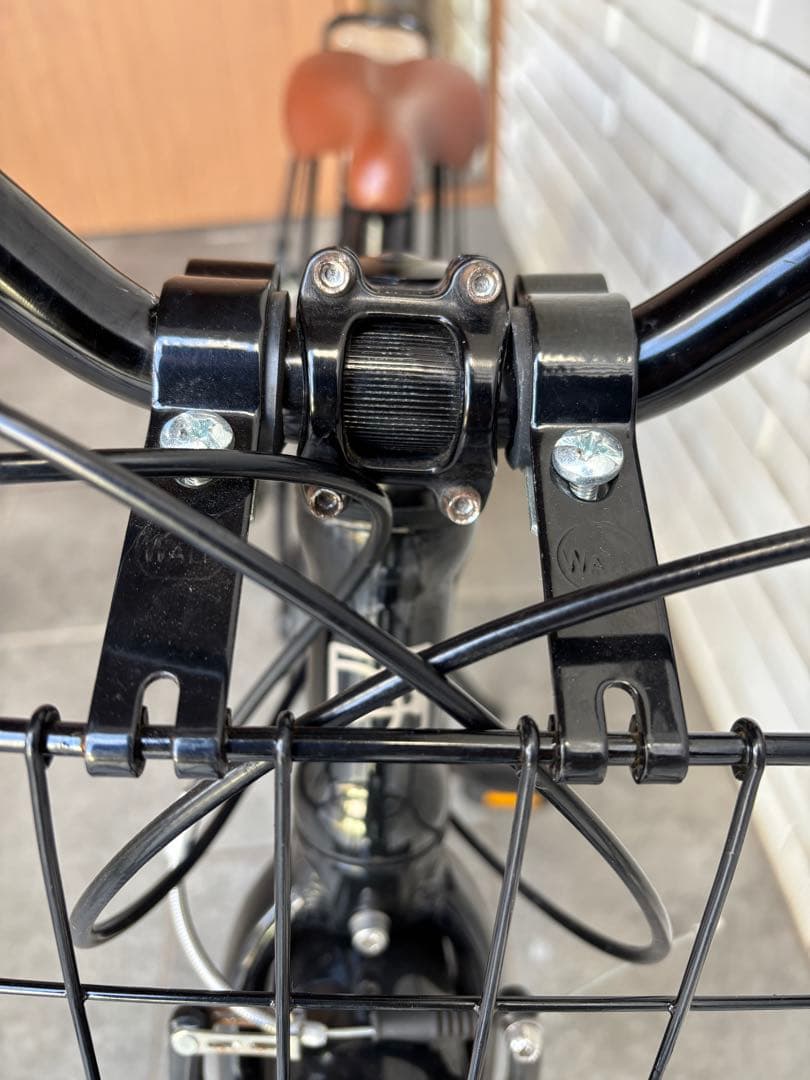 SHULZ Bubble 20 ブラック　ベルトドライブ　キッズ自転車 かご付