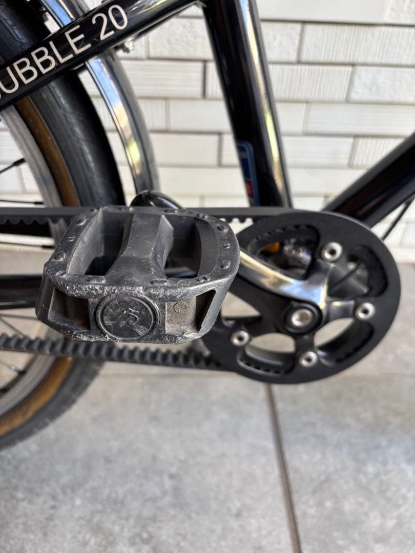 SHULZ Bubble 20 ブラック　ベルトドライブ　キッズ自転車 かご付