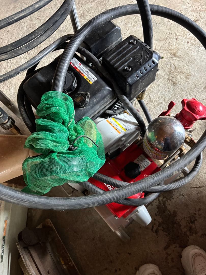 動作品　やまびこ　エンジンセット動噴 動力噴霧器 SPE357 KIORITZ