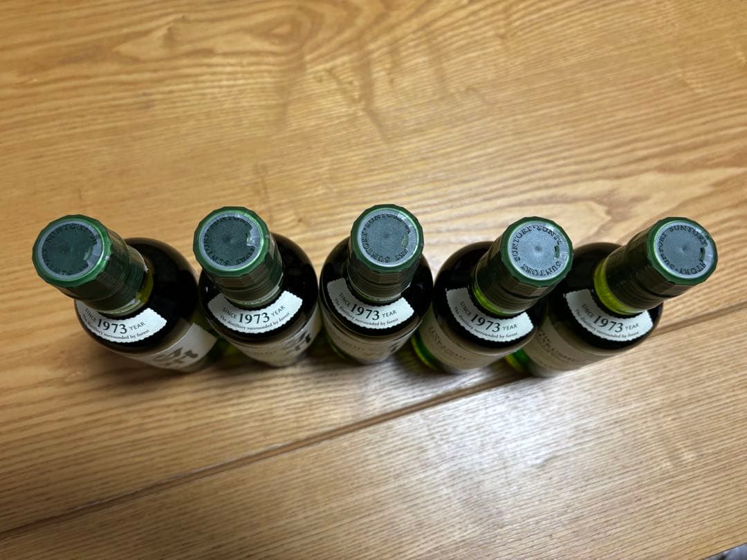 白州ウイスキー 1973年製 180ml 5本セット