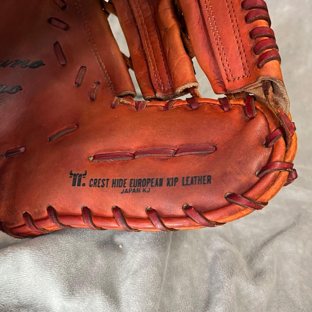 プロ支給品　ミズノプロ　硬式ファーストミット　ヨーロピアンキップレザー　Mマーク