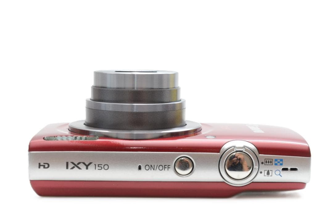 Canon IXY 150 レッド コンパクトデジタルカメラ