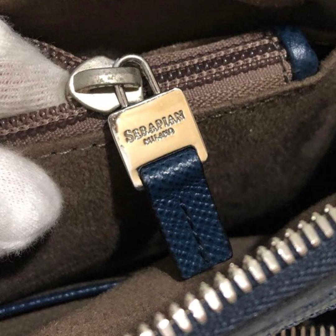 未使用級✨セラピアン レザー　2way ビジネスバッグ　ショルダーバッグ メンズ