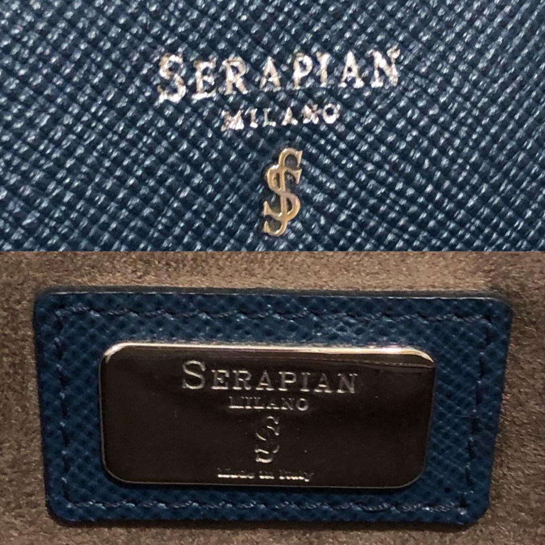 未使用級✨セラピアン レザー　2way ビジネスバッグ　ショルダーバッグ メンズ