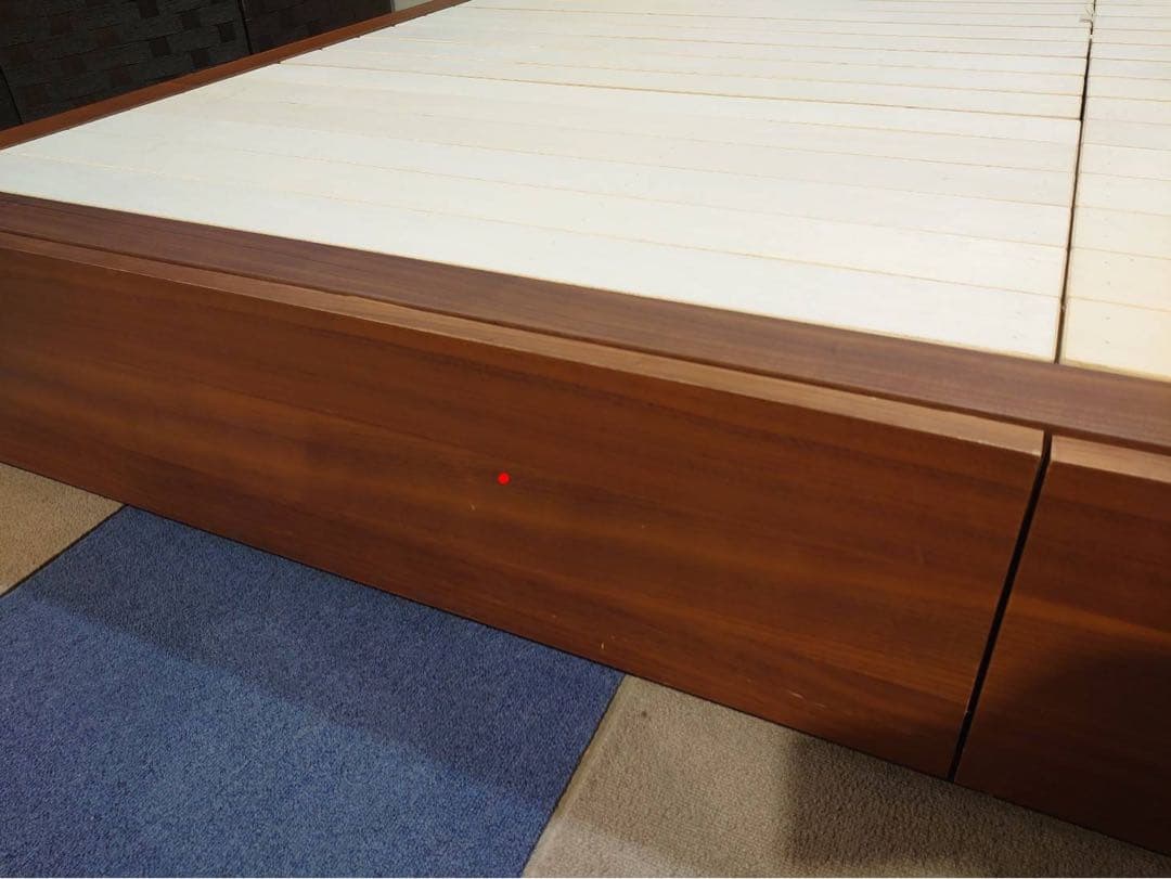 東京都23区送料込 ◆ 無印良品　収納ベッド(ダブルサイズ) (TP04631)