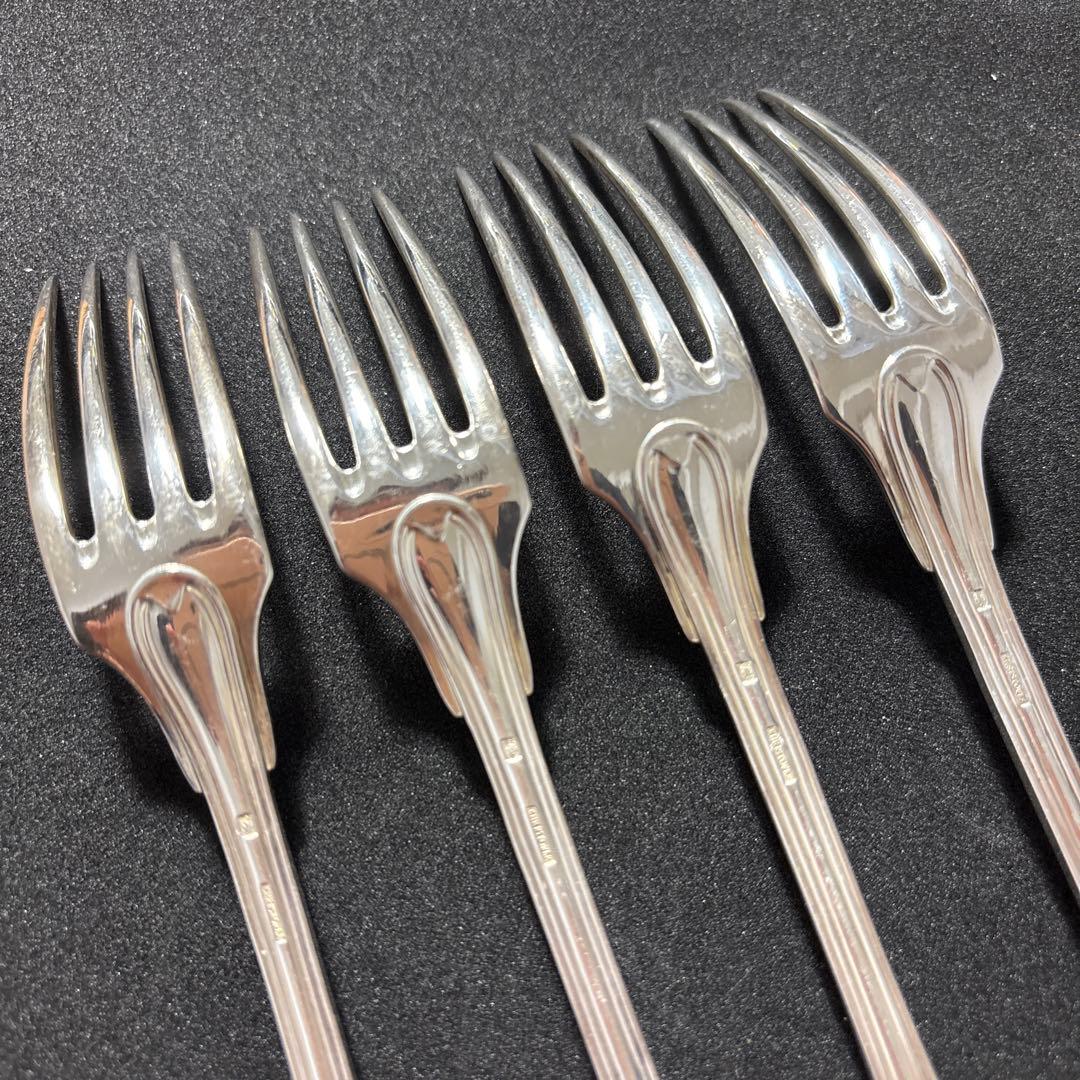 クリストフル シェノン テーブルフォーク4本セット