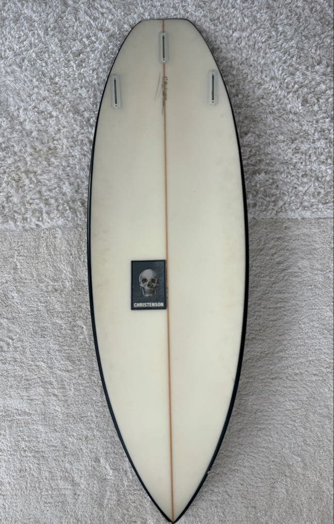 【新品未使用】Christenson スカルロゴ ショートボード