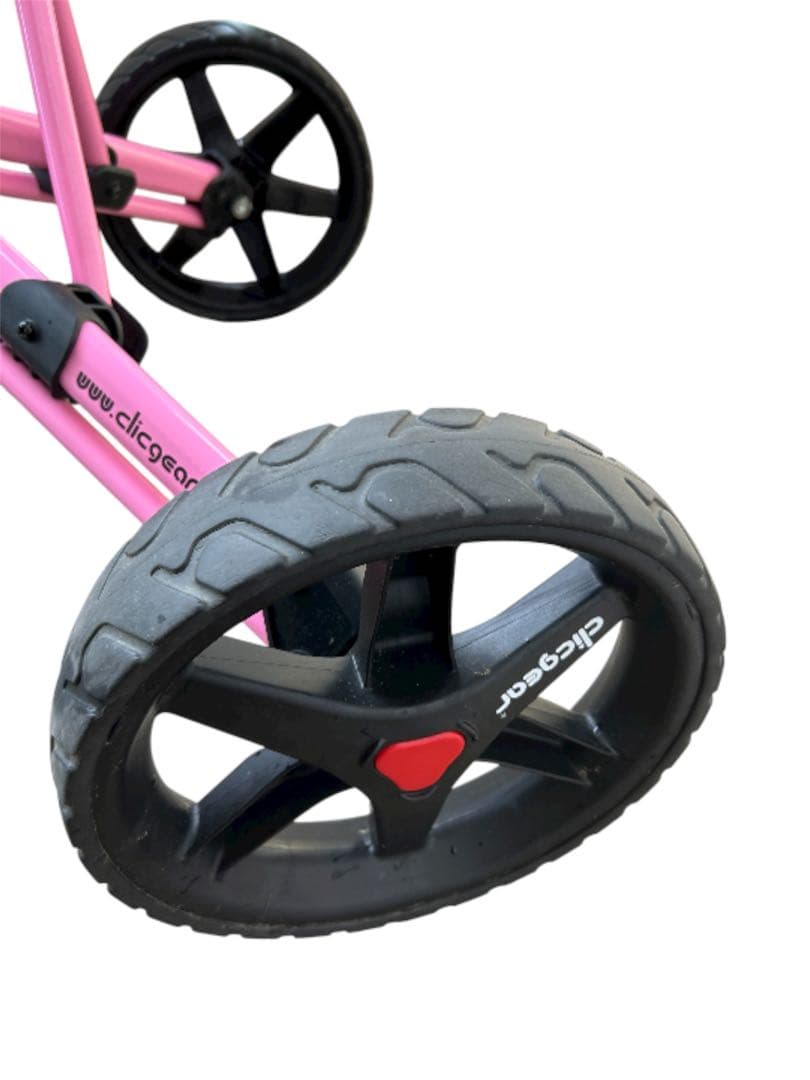 クリックギア　モデル3.0 ゴルフカート　プッシュカート　ピンク