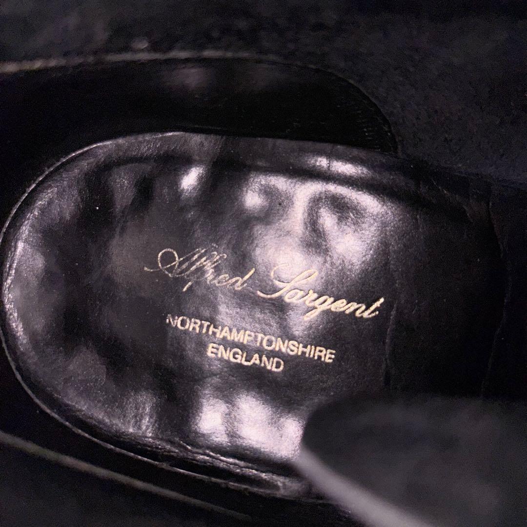 【美品】Alfred Sargent チャッカブーツ　ウィングチップ