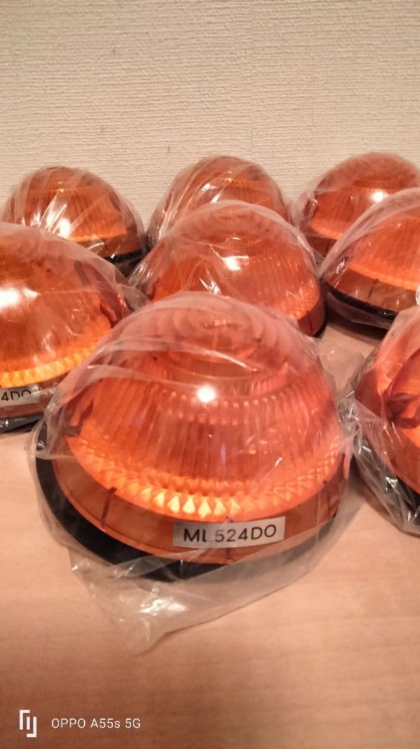 LEDマーカー24V　橙　10個セット