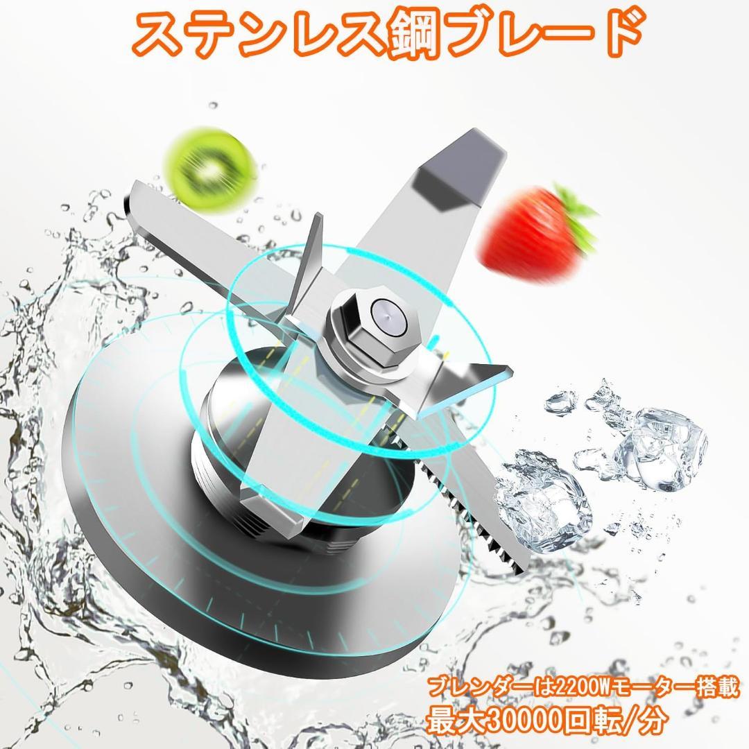 Iproods ミキサー　ブレンダー 2.2L 大容量