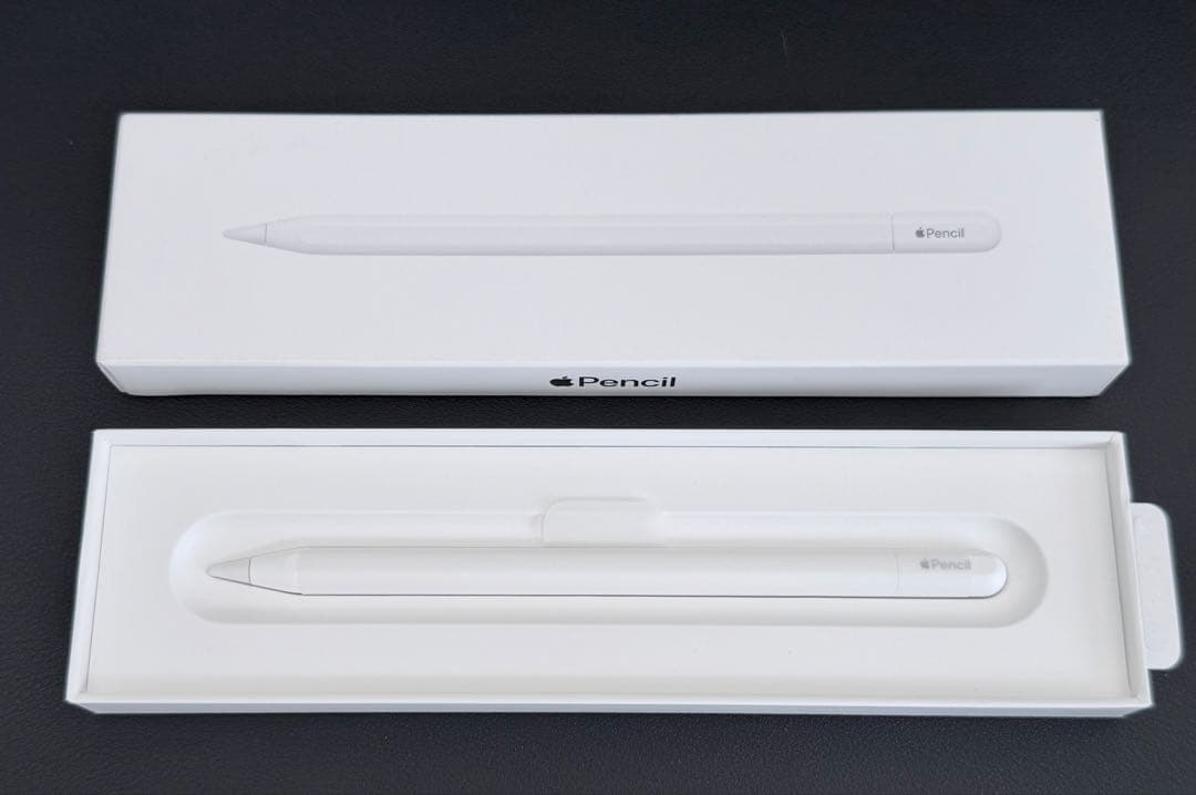 【美品】Apple Pencil（USB-C）箱・書類有 ほぼ未使用 A3085