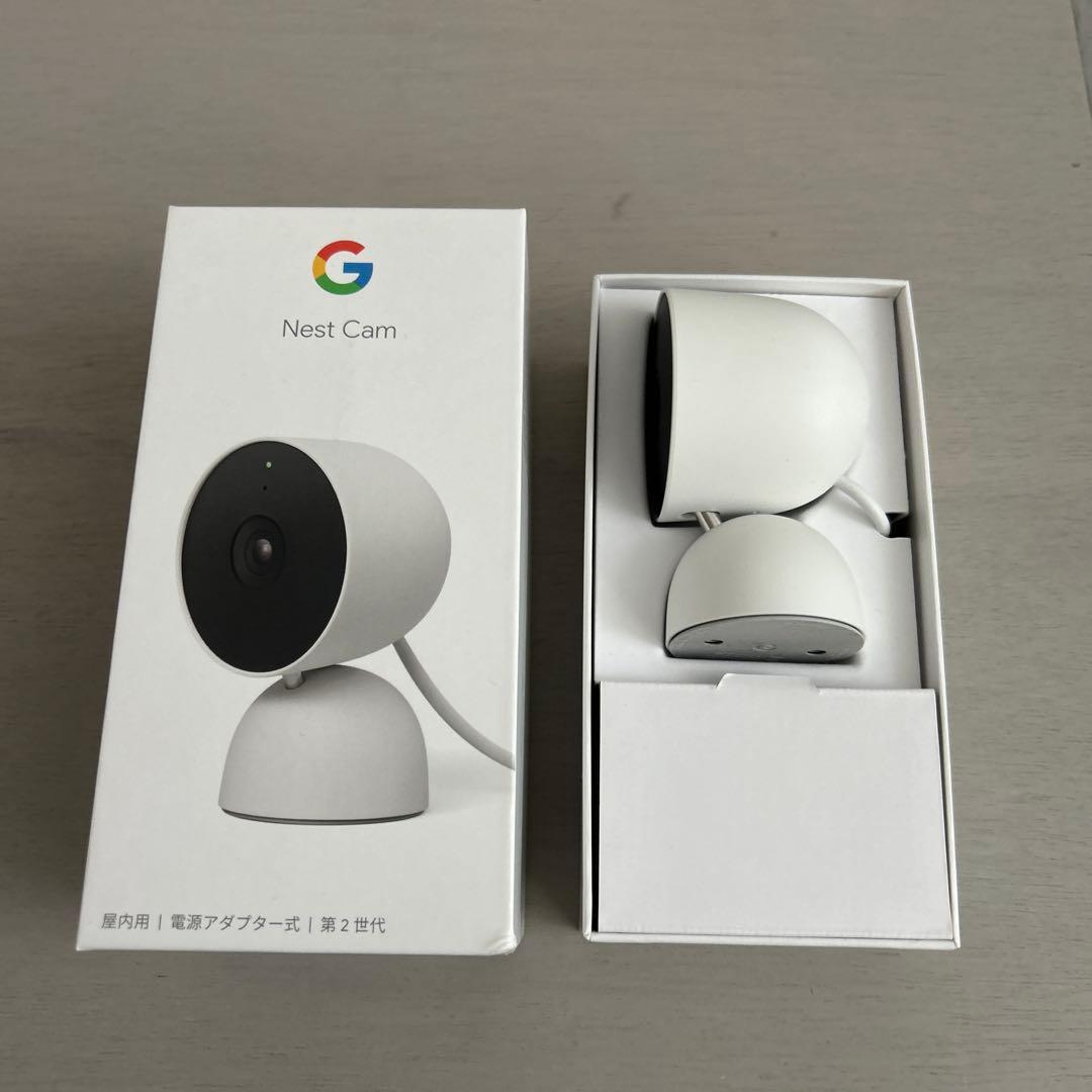 Google Nest Cam 第２世代 屋内用/ 電源アダプター式 新品