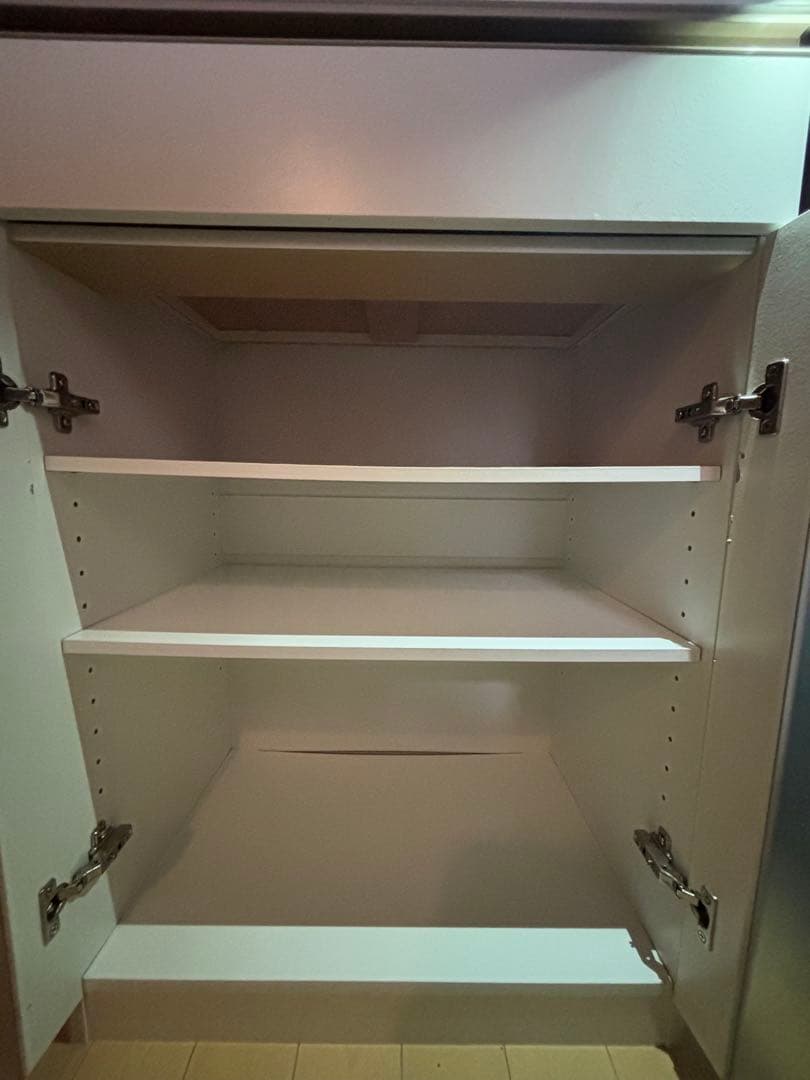 【値下げ】ニトリ　キャビネット　フォルムN SK9060D WH