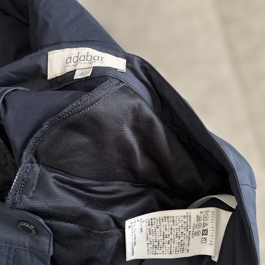 adabat ゴルフ羽毛ネイビー パンツ