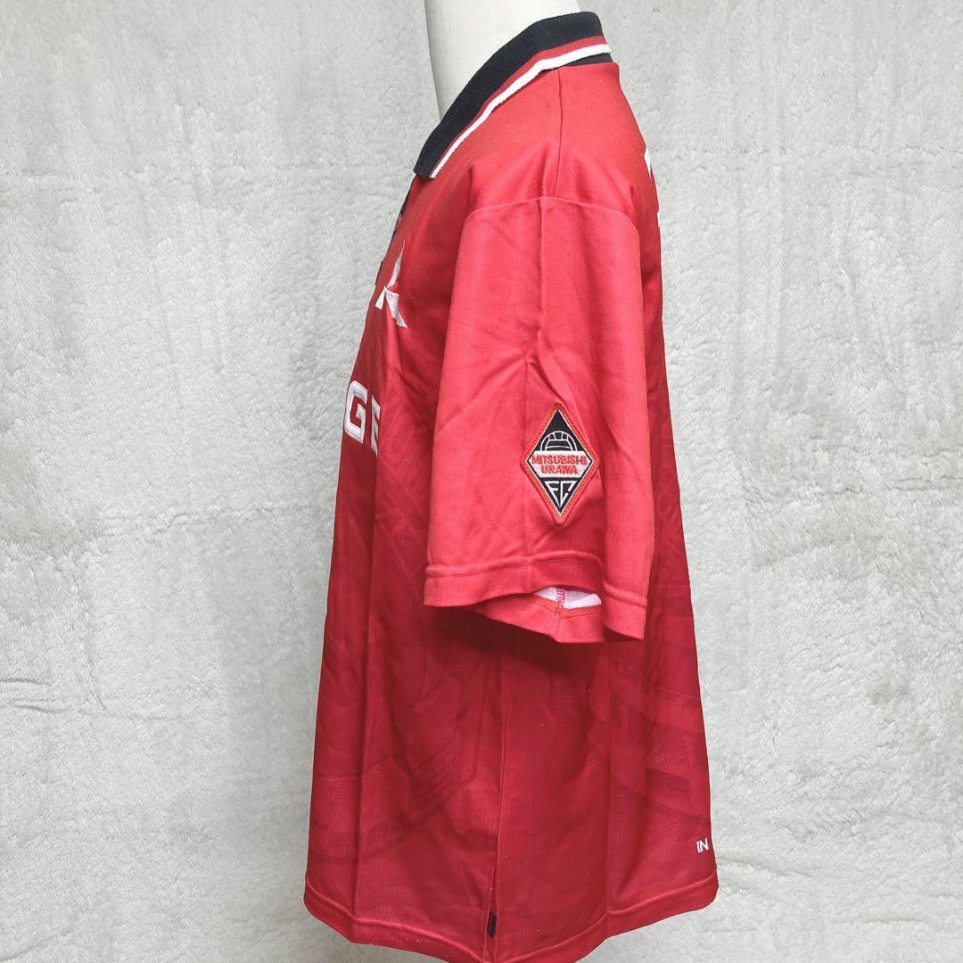浦和レッズ 1997年 ホーム ユニフォーム Lサイズ アンブロ 直筆サインあり
